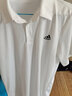 阿迪达斯（adidas）POLO衫男 25夏季新款运动服休闲衣服翻领短袖冰丝速干透气t恤男 白色/三扣Polo领/速干/主推 XL 185 实拍图
