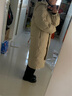 雅鹿羽绒服女冬季2025新款男女情侣长款宽松过膝加厚防寒抗冻中性外套 卡其 S (155) 【推荐90-110斤】 实拍图