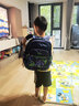 卡拉羊（KALA·Y）【蒋勤勤代言】书包小学生1-4年级游学减负儿童休闲出游双肩背包 小号-藏青【360°反光警示条】 实拍图