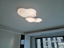 蒂凡尼亚客厅灯大灯2024现代简约云朵吸顶灯led灯中山灯具套餐三室两厅 套餐21 两室一厅 小户三件搭配, 实拍图