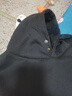 棉致美式连帽卫衣男春秋冬季新款宽松加绒加厚外套男潮流纽扣休闲上衣 E08黑色【加绒高品质】32 L 100-120斤 实拍图