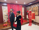 目送结婚条幅喜字书法挂布订婚布置全套新中式结婚背景墙装饰拍照道具 喜事花生【5条】结婚款 【美纹胶+双面胶】 实拍图
