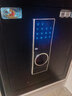 虎牌保险柜家用财务办公保险箱虎牌大型全钢防盗保险柜1米双1.5米单小型60cm密码解锁可入墙防搬保险柜 高45cm金刚黑 密码款(钥匙/密码解锁) 实拍图