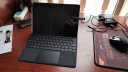 微软 Surface Go 键盘盖 典雅黑 磁吸易拆卸 聚氨酯材质 磨砂手感 键盘背光+玻璃精准式触控板 实拍图