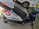 阔路全新宇钻踏板车国四电喷125CC燃油车成人两轮雨钻摩托车外卖车 白色 国四款电喷（可上牌） 实拍图