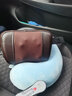 奕佳 车载按摩器 车载按摩靠垫 车载颈椎按摩仪坐垫颈部腰部背部震动全身多功能全身小车货车按摩夏天 皮革【升级USB插头】轿车货车通用+座下风机 实拍图