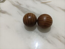 玄同木质健身球崖柏酸枝黑檀绿檀保健球 老年人礼物转球红木手球 绿檀5cm 实拍图