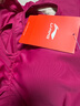 李宁（LI-NING）泳衣女士修身遮肚显瘦连体裙式温泉度假保守大码泳装020 深玫L 实拍图