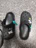 潮韵月男士洞洞鞋新款防滑厚底休闲外穿韩版沙滩软底包头拖鞋男 黑色玩具熊升级版 38 -39 偏小一码建议拍大一码 实拍图