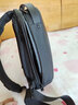 班歌（Bange）硬壳单肩包男士包潮牌斜挎包礼物男士胸包防泼水大容量户外背包 黑色 实拍图