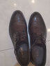 金利来皮鞋男士三接头新款商务正装真皮婚鞋软底韩版男小皮鞋 棕色（气垫款） 38 比正常码大一码 实拍图