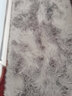 牧诺床边毯卧室地毯客厅毛绒简约加厚长毛绒可爱毯房间地毯 毛绒 灰色 200cm*80cm 实拍图