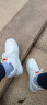 回力官方男鞋子男春夏季休闲运动鞋男皮面户外防水百搭板鞋男防滑 白色 WBN0217 39 实拍图