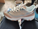 斯凯奇（Skechers）一代奶茶熊QQ豆乳夏季女鞋熊猫老爹鞋透气休闲运动鞋厚底149238 玫瑰茶冻/ROS 35.5 实拍图