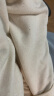无印良品（MUJI）男女通用 紧密编织 毛圈棉 拉链连帽衫 男式女式无性别 ABI05A1A 原色 L-XL (180/104A) 晒单实拍图