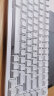 RK98机械键盘无线2.4G有线蓝牙三模键盘笔记本家用办公台式机游戏键盘100键98配列RGB背光白色青轴 晒单实拍图
