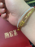 潮宏基 黄金手镯女士金镯子足金手饰女送妈妈送女友生日礼物 计价W 约12.4g 直径约5.8cm 实拍图