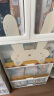 也雅（Yeya）儿童衣柜免安装双开门挂衣抽屉式收纳柜五斗柜婴儿宝宝储物柜5层 实拍图
