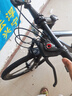 飞鸽（FLYING PIGEON）山地自行车成人男女变速山地车青少年中小学生车越野户外骑行单车 【高碳钢】G8002代-三刀轮-灰色 24寸轮组（适合145-170cm） 24速标准版 实拍图