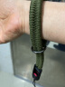 SUREWO 快拆手腕带减压舒适肩带适用佳能相机索尼单反手绳手工编织尼康富士jjc微单背带复古防丢安全挂绳 H2单反腕带（快拆型）深绿 实拍图
