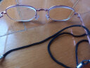 玉品堂折叠老花镜女式方便携带迷你眼镜防蓝光高清耐磨耐用7221粉400度 实拍图