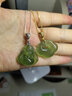 XD【加厚】吊坠扣头925银瓜子扣水晶玉坠扣子配件翡翠玉石接头扣 P2492小号金色【一个】 实拍图