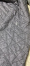 雅鹿冬季新款羊毛保暖衬衫男加绒加厚中年男士羊毛内胆衬衣长袖大码 39101 39 实拍图
