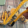 欣达（xinda）弹力防失手绳高空作业工具防坠伸缩缓冲弹力五金工具安全失手绳扣 大环+小环+弹力绳 实拍图