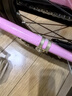 童贝星儿童自行车男孩2-3-6-8-9岁小孩单车脚踏车宝宝童车 樱花粉+ 辐条轮 +后座款头盔大礼包 18寸适合身高120-140cm 实拍图