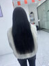 珍娜丝 REAL NICE云南发 无折头羽毛接发 真人发丝 可烫染可漂洗 无痕接发 无折头40束 65cm 实拍图