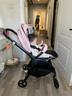 朗纳铂 鹰Pro婴儿推车婴儿车可坐可躺轻便折叠一体靠背双向儿童BB伞车 小猪粉+睡篮 全新升级 实拍图