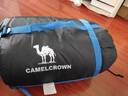 骆驼（CAMEL）户外露营保暖防风旅游可拼接睡袋A8W03009月石灰2.15kg左(含内胆) 实拍图