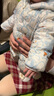 巴拉巴拉童装婴儿连体羽绒服轻薄羽绒服宝宝衣服2025冬装抱衣爬服男童女童 蓝色调00388 80 cm-充绒量41g 实拍图