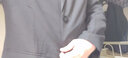 星禾莱DK制服一套休闲西装男套装痞帅高校学生小西服男女班服外套学院风 西服+衬衫+九分西裤 4XL 172*187斤 实拍图