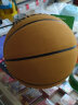 WITESS 篮球番毛软皮加厚真皮手感7号标准比赛篮球室内室外通用蓝球 深棕色+大礼包 实拍图