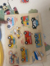 佳依乐儿童蒙氏早教嵌板1-2-3岁宝宝木质拼图配对玩具男女孩手抓板 优质交通 实拍图