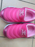 巴布豆（BOBDOG）毛毛虫童鞋秋冬季男童软底休闲鞋儿童运动鞋女 暗粉/洋红（二棉） 26 适合脚长15.8cm 实拍图