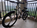 金武端自行车成人山地车公路赛车单车骑行变速超轻越野中学生初中青少年 旗舰版-三刀轮-白黑色 26寸21速 实拍图