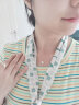 meluxe美奈 18K金akoya天然海水珍珠项链吊坠女路路通锁骨链 生日礼物 【Akoya/天女级别】7-7.5mm 18K金链 实拍图