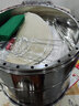戢奇家庭用无孔实心蒸锅不锈钢多层蒸饭锅蒸菜蒸米饭戢奇锅具节能锅具 【特厚】3蒸笼+1底锅 4层 34cm 实拍图