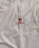 骆驼（CAMEL）运动T恤透气健身衣跑步体恤宽松速干衣短袖上衣夏 J0S2V6925，白色，男 3XL 实拍图