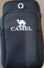 骆驼（CAMEL）户外男女款运动手臂包 双袋容纳男女手臂包 8W3AMT004 黑色 实拍图