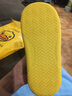 B.Duck小黄鸭童鞋儿童拖鞋冬季新款男童防滑保暖棉拖女童棉靴雪地靴棉鞋 909黄色 28 码 适合脚长16.0-16.5cm 实拍图