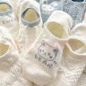 俞兆林8双白袜子女船袜卡通可爱奶油ins潮隐形透气日系春夏季薄款 晒单实拍图