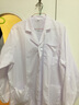 窈嘉长袖白大褂实验服学生白色大衣男女护士服医师医生服食品厂工作服 【轻薄款】松紧袖—冲量实惠 175/XL 实拍图