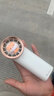 艾芭莎（Aibaasaa）手持小风扇桌面随身便携小型迷你usb充电扇2024新款降温神器长续航轻音太空舱电风扇生日礼物女生 【雅白 升级版3600毫安】轻音劲风 3秒制冷 实拍图