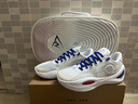 准者篮球鞋里弗斯一代男低帮透气防滑耐磨专业实战缓震室内外运动鞋 040-世界杯 43 实拍图