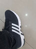 阿迪达斯（adidas）正品男鞋2025年秋季网面时尚休闲跑步鞋轻便透气减震耐磨运动鞋 FV8786/黑白/店长力荐 42.5 实拍图