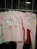 Hello Kitty女童内衣套装棉儿童秋衣套装秋冬秋衣秋裤家居服睡衣裤秋装 【春秋C款】粉色 56018 130 适合125-135cm 实拍图