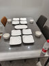 捷升骥世家用陶瓷菜盘组合装中式餐具盘碟套装深盘西餐盘水果盘子套装 8个装方盘【8.5英寸】 实拍图